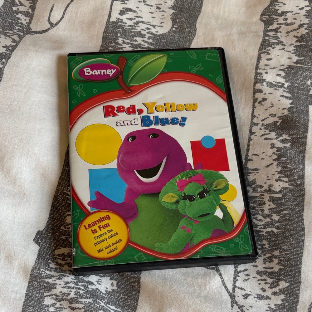 Barney Red, Yellow, and Blue DVD